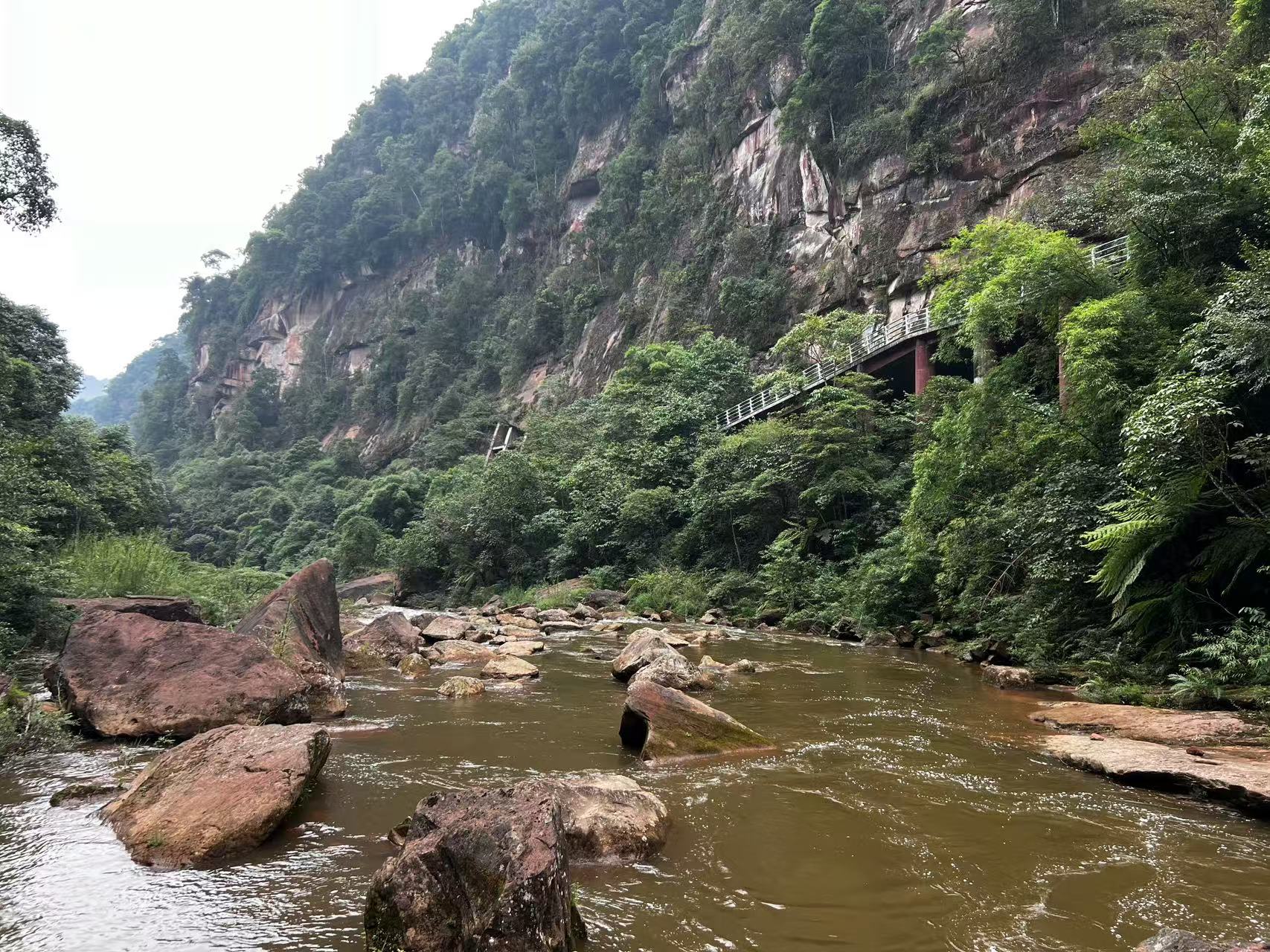 贵州赤水市两河口乡赤水丹霞旅游区