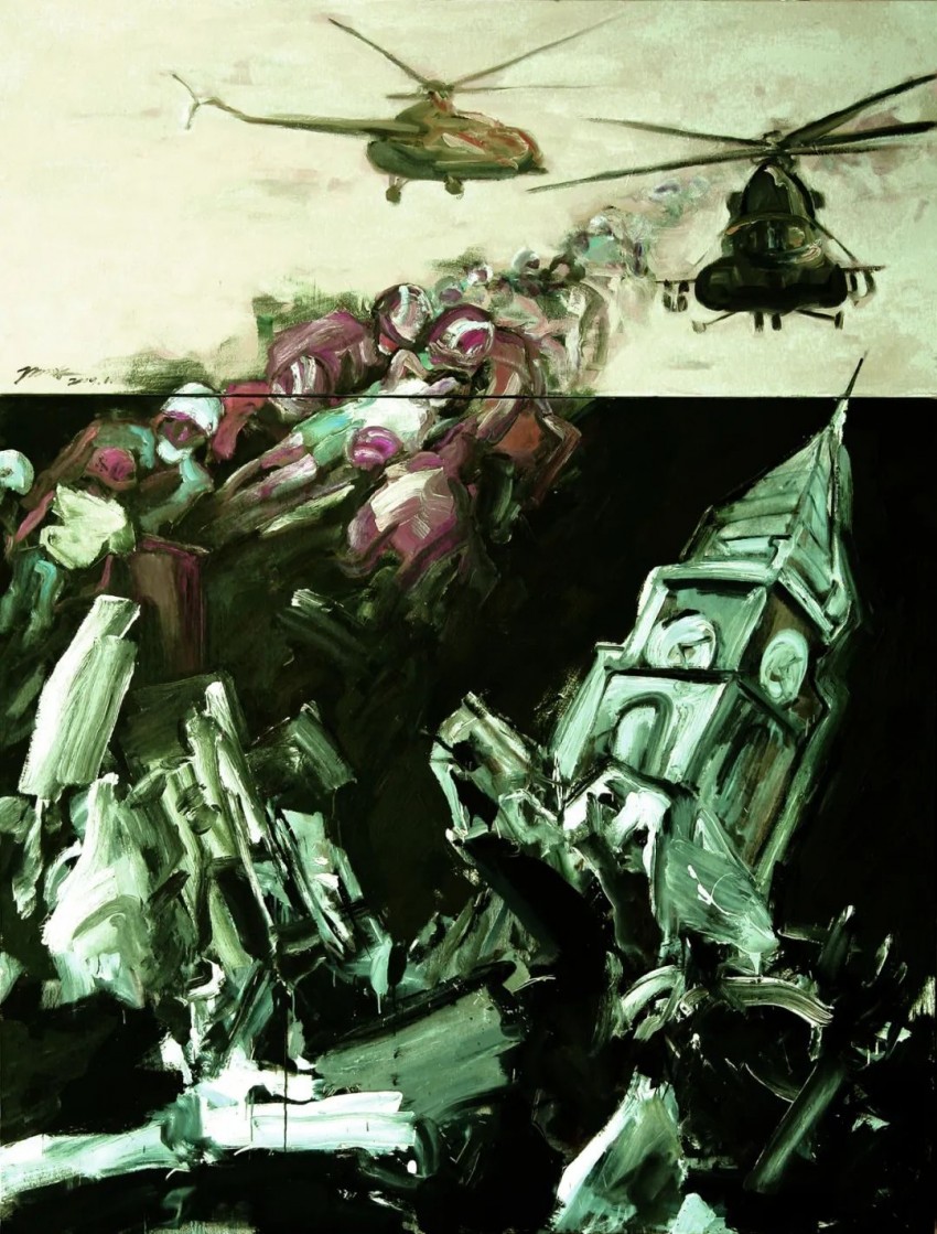 “生命之渡——林加冰油画作品捐献展”在芜湖市博物馆开幕(图8)