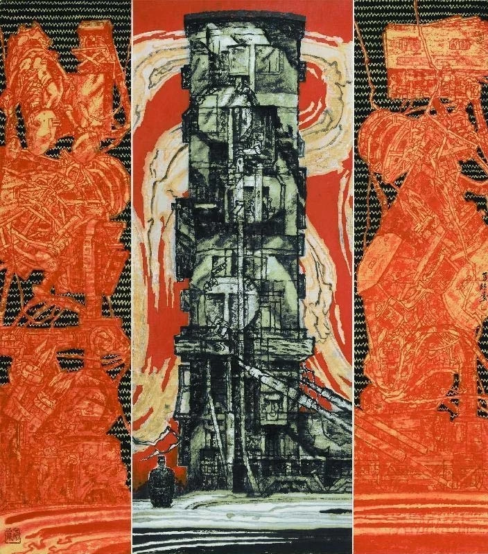 “信仰长歌”纪念红军长征胜利90周年暨弘扬长征精神作品巡展在安徽省美术馆展出(图9) “信仰长歌”纪念红军长征胜利90周年暨弘扬长征精神作品巡展在安徽省美术馆展出(图9)