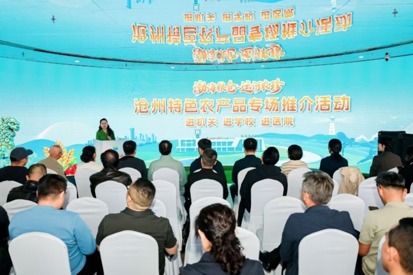 搭建京沧产销协作新桥梁&mdash;&mdash;&ldquo;渤海粮仓&middot;运河农珍&rdquo;专场推介在京举办(图3)